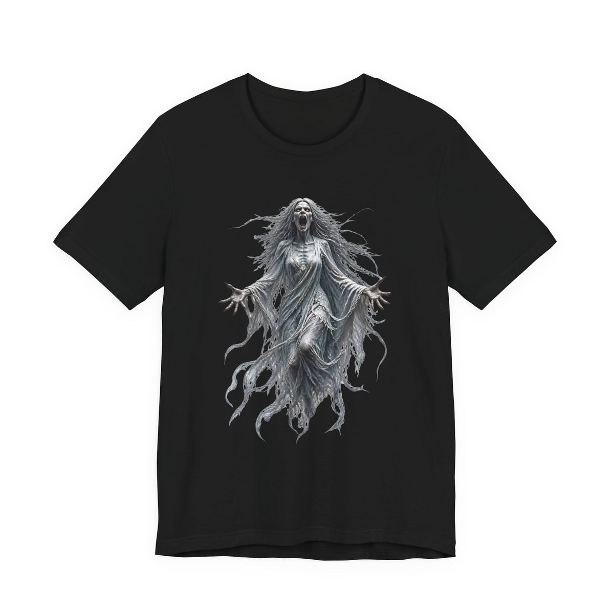 The Banshee Halloween T-Shirt – Haunting Gothic Ghost & Horror Art Tee