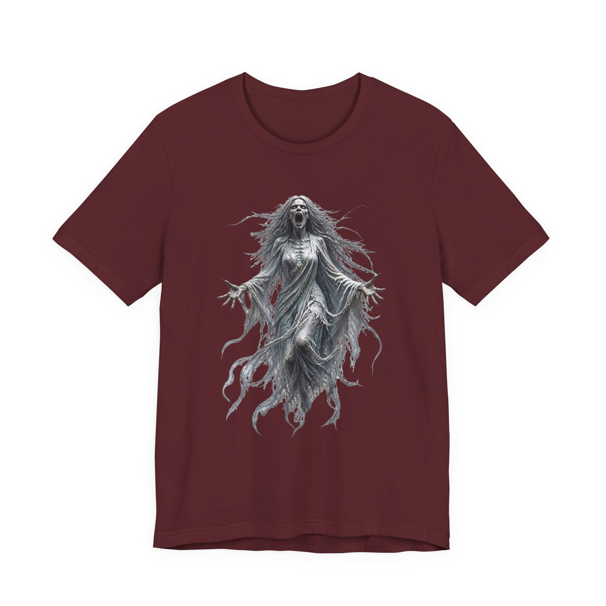 The Banshee Halloween T-Shirt – Haunting Gothic Ghost & Horror Art Tee