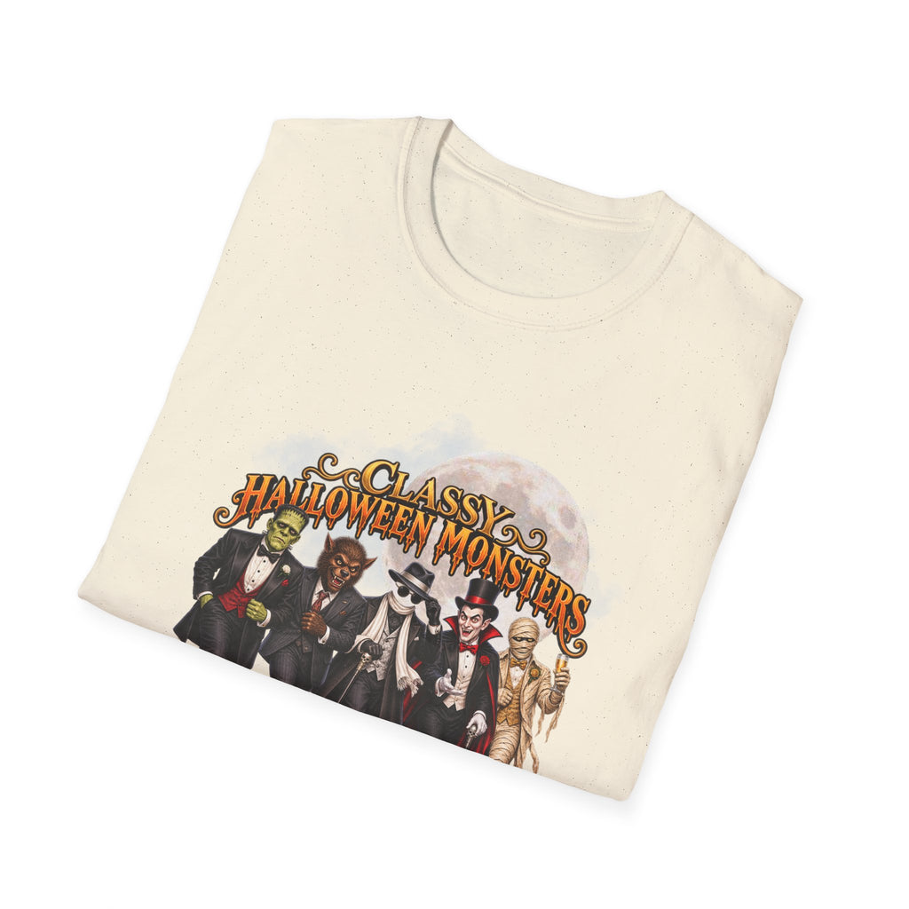 Classy Halloween Monsters – Going to the Monster Ball Graphic Tee