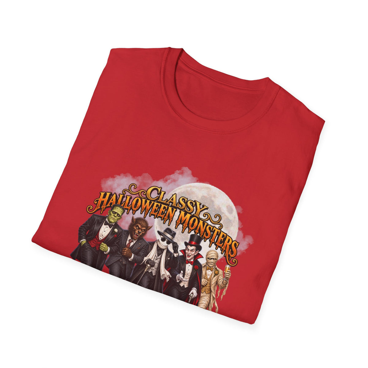Classy Halloween Monsters – Going to the Monster Ball Graphic Tee