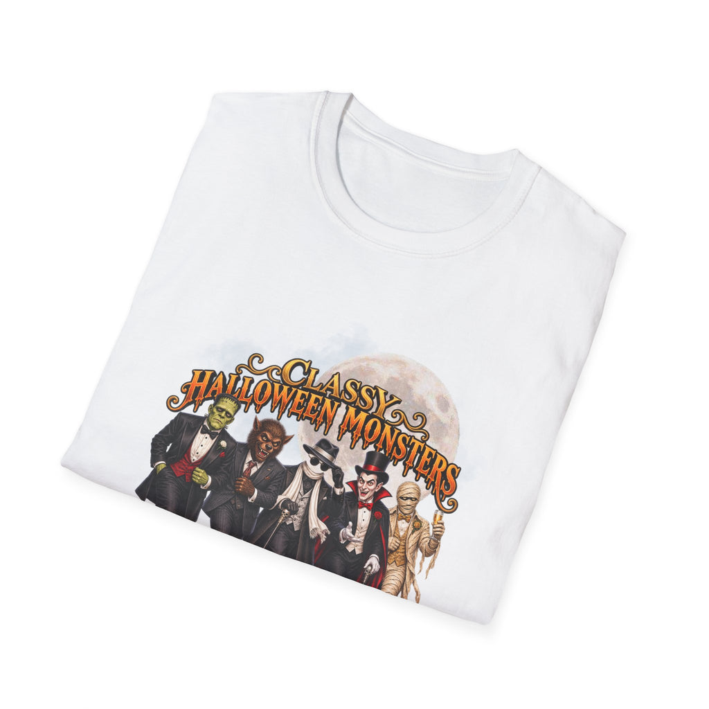 Classy Halloween Monsters – Going to the Monster Ball Graphic Tee