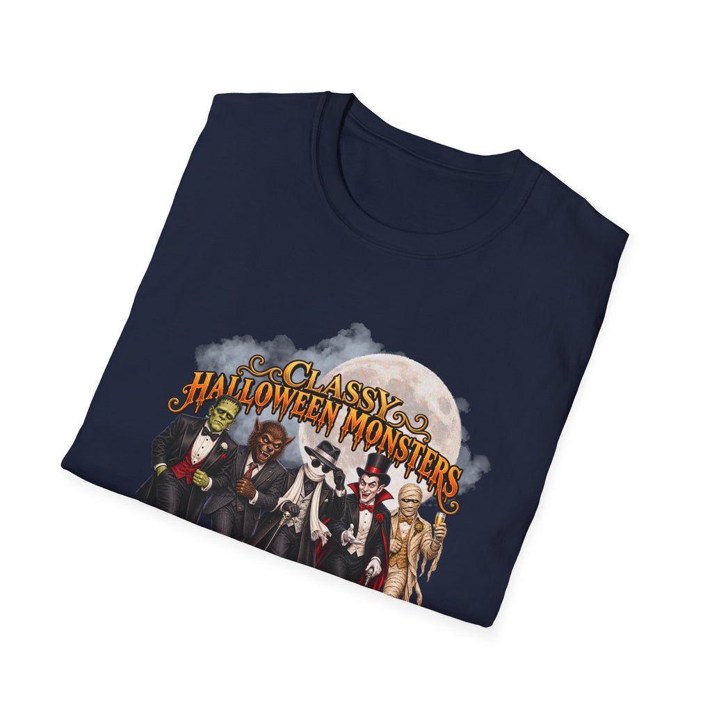 Classy Halloween Monsters – Going to the Monster Ball Graphic Tee