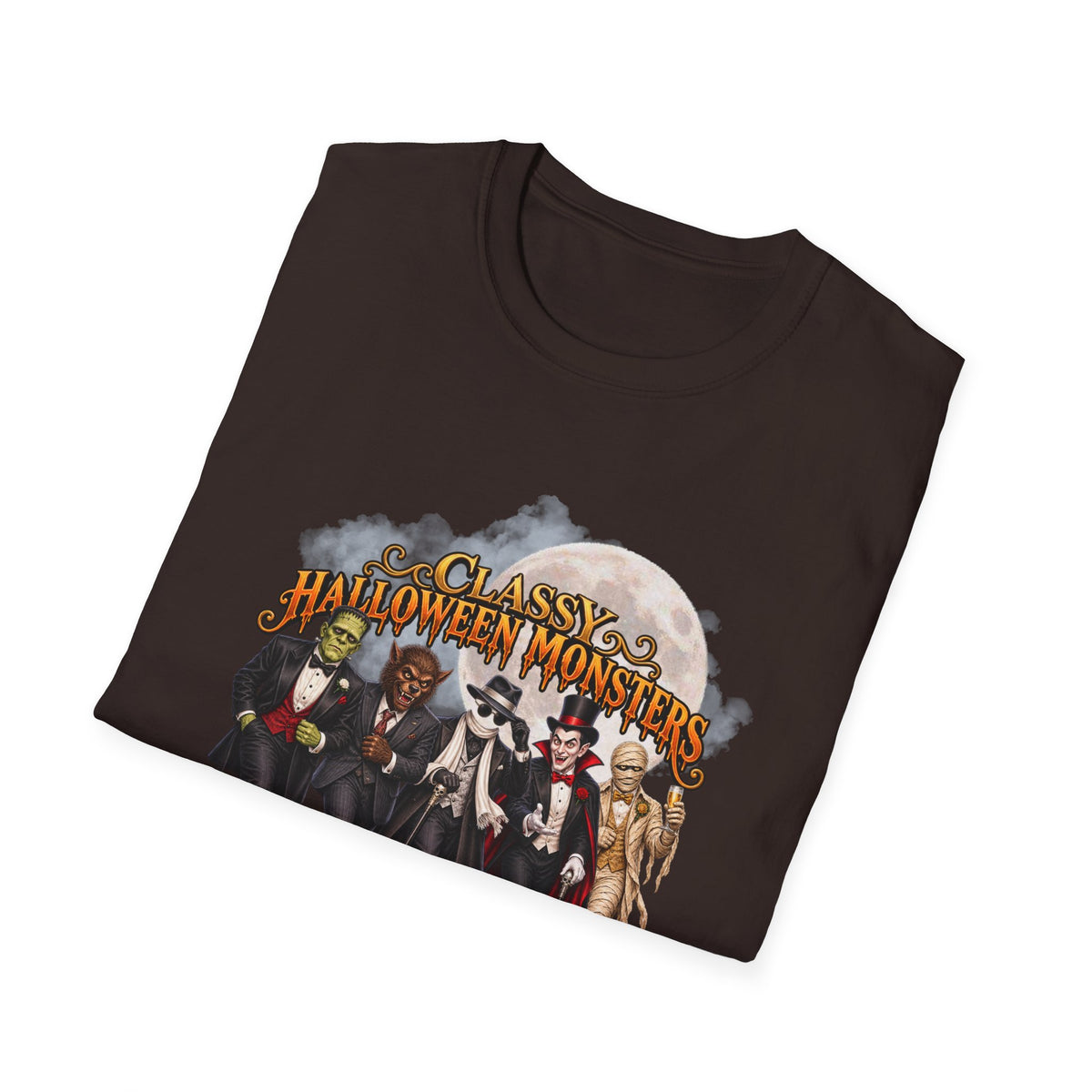 Classy Halloween Monsters – Going to the Monster Ball Graphic Tee