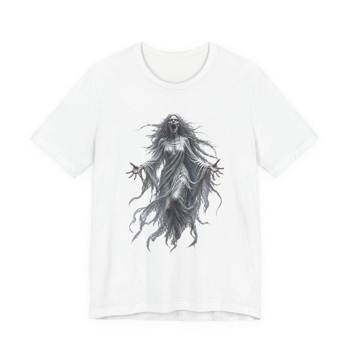 The Banshee Halloween T-Shirt – Haunting Gothic Ghost & Horror Art Tee