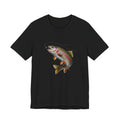 Rainbow Trout Chasing a Fly – Realistic Fly Fishing Graphic Tee